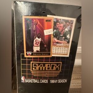2 Boxes of  Factory sealed Skybox Basketball Cards Set